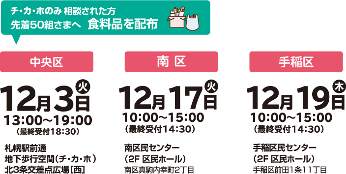 さっぽろ生活サポート総合相談会